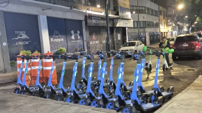 CDMX prueba scooters eléctricos gratuitos rumbo al Mundial 2026 para llegar al Estadio Banorte